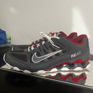 Nike Red and Gray Sneakers